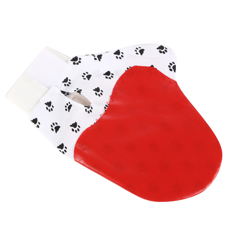 Pet Grooming Glove – Gentle Deshedding & Hair Remover for Dogs & Cats