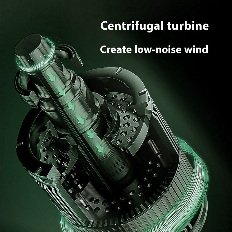 Smart Desktop Air Circulator Fan with Remote Control – 360° Cooling & Silent Turbo Airflow