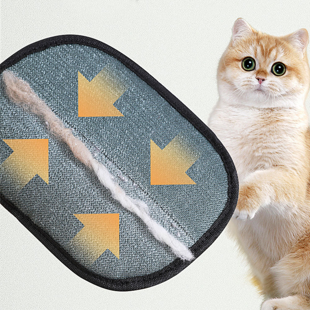 Premium 2-in-1 Pet Grooming & De-shedding Glove – Gentle Massage Tool