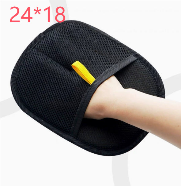 Premium 2-in-1 Pet Grooming & De-shedding Glove – Gentle Massage Tool