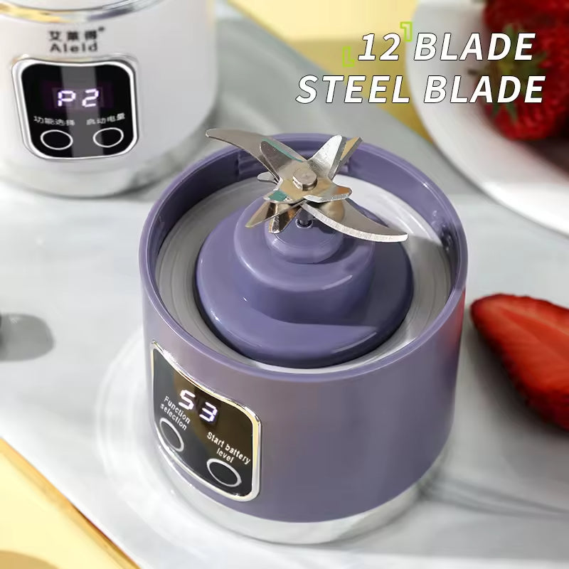 Personal Batidora Portatil Use Mini Blender Home USB 6 Blades Juicer Machine Rechargeable Fruit Juice Portable Blenders