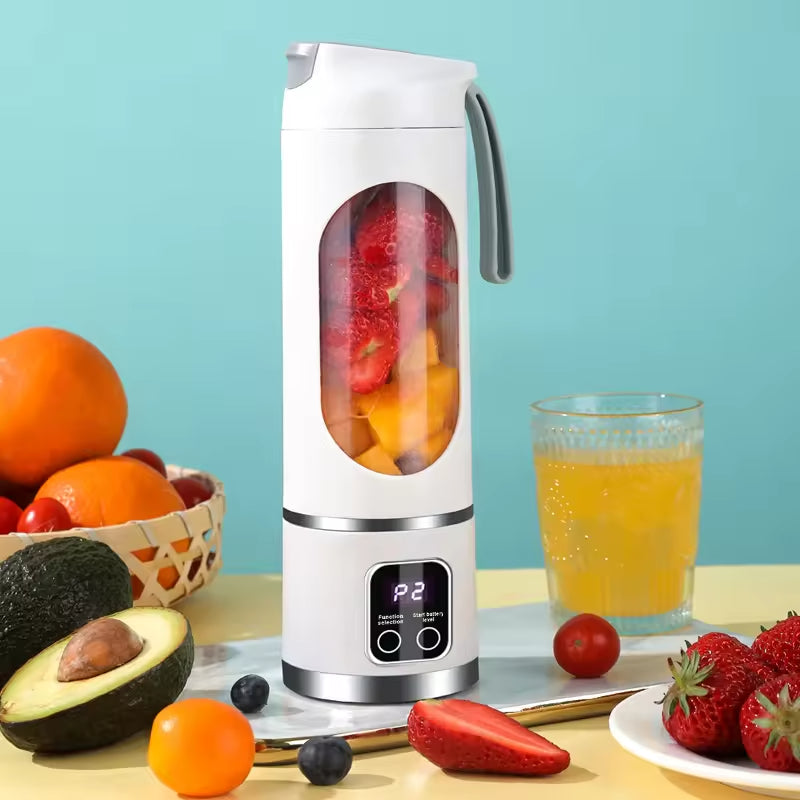 Personal Batidora Portatil Use Mini Blender Home USB 6 Blades Juicer Machine Rechargeable Fruit Juice Portable Blenders
