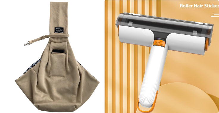 2-in-1 Pet Hair Remover Roller – Reusable Lint Cleaner for Dog & Cat Fur