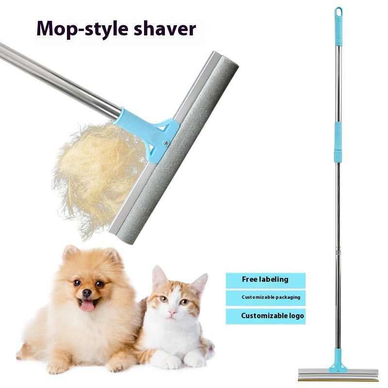 Pet Hair Removal Broom – Reusable Dog & Cat Fur Cleaner for Carpet, Sofa & Floor