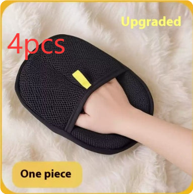 Premium 2-in-1 Pet Grooming & De-shedding Glove – Gentle Massage Tool